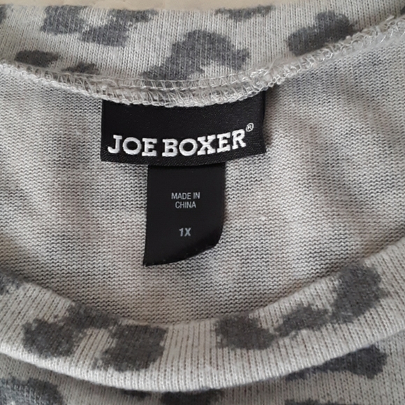Joe Boxer Leopard Print Sweater 